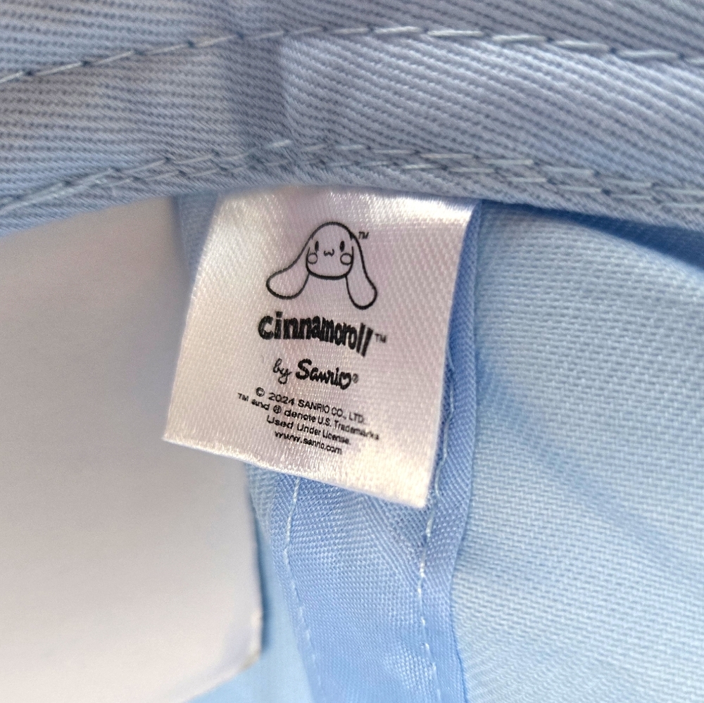 🆕Hello Kitty and Cinnamoroll Varsity Chenille C Initial Light Blue Baseball Cap - Picture 7 of 11